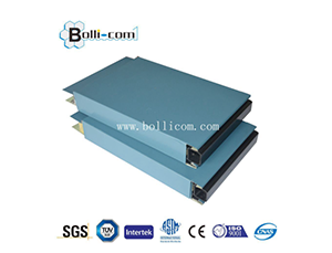Aluminum rockwool foam sandwich panel for building cladding and clean room