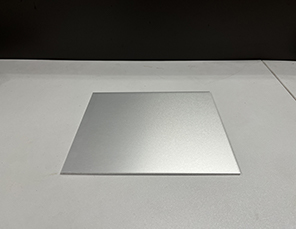3mm anodized original aluminum color fireproof sheet	