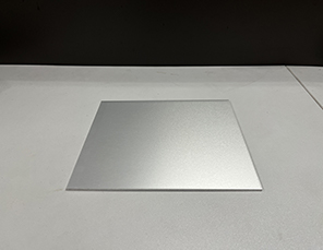 FR A2 silver anodized aluminum composite panel